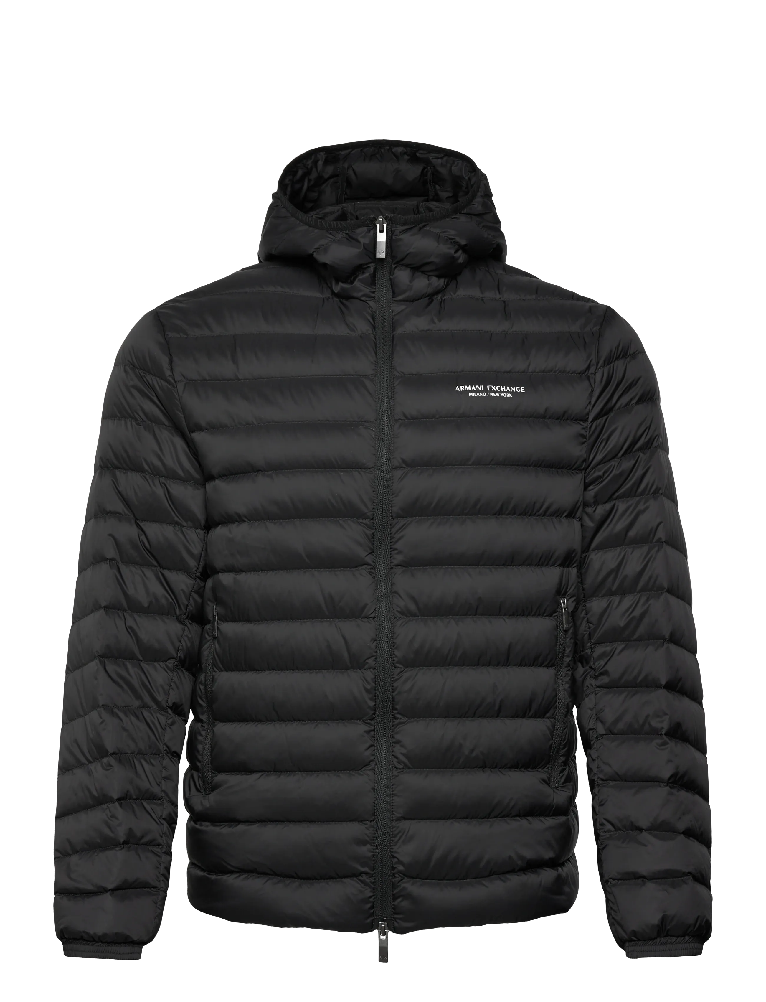 Armani Exchange Down Jacket, L, Jackets, Schwarz - Padded Männerswear