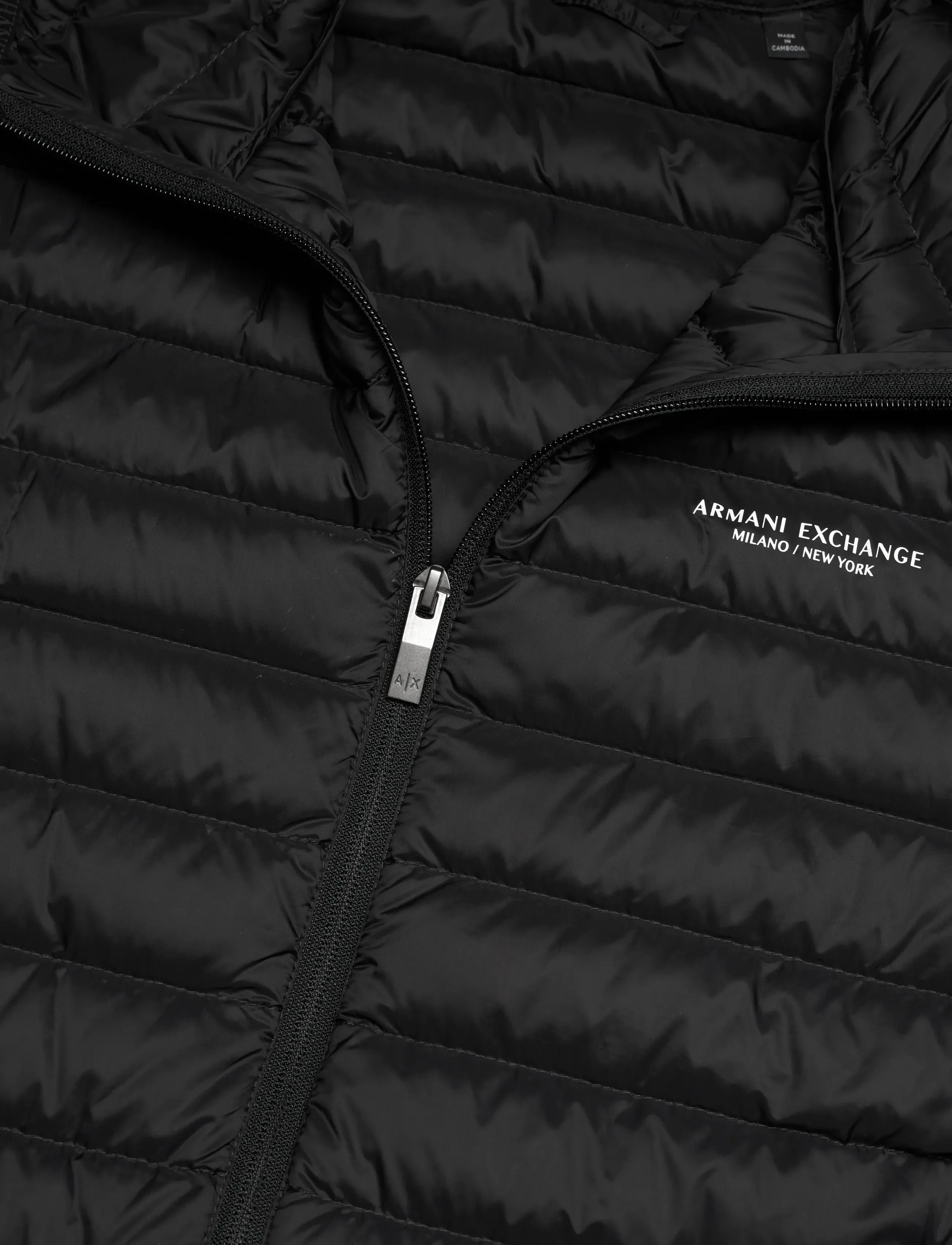 Armani Exchange - DOWN JACKET - talvejoped - black - 2
