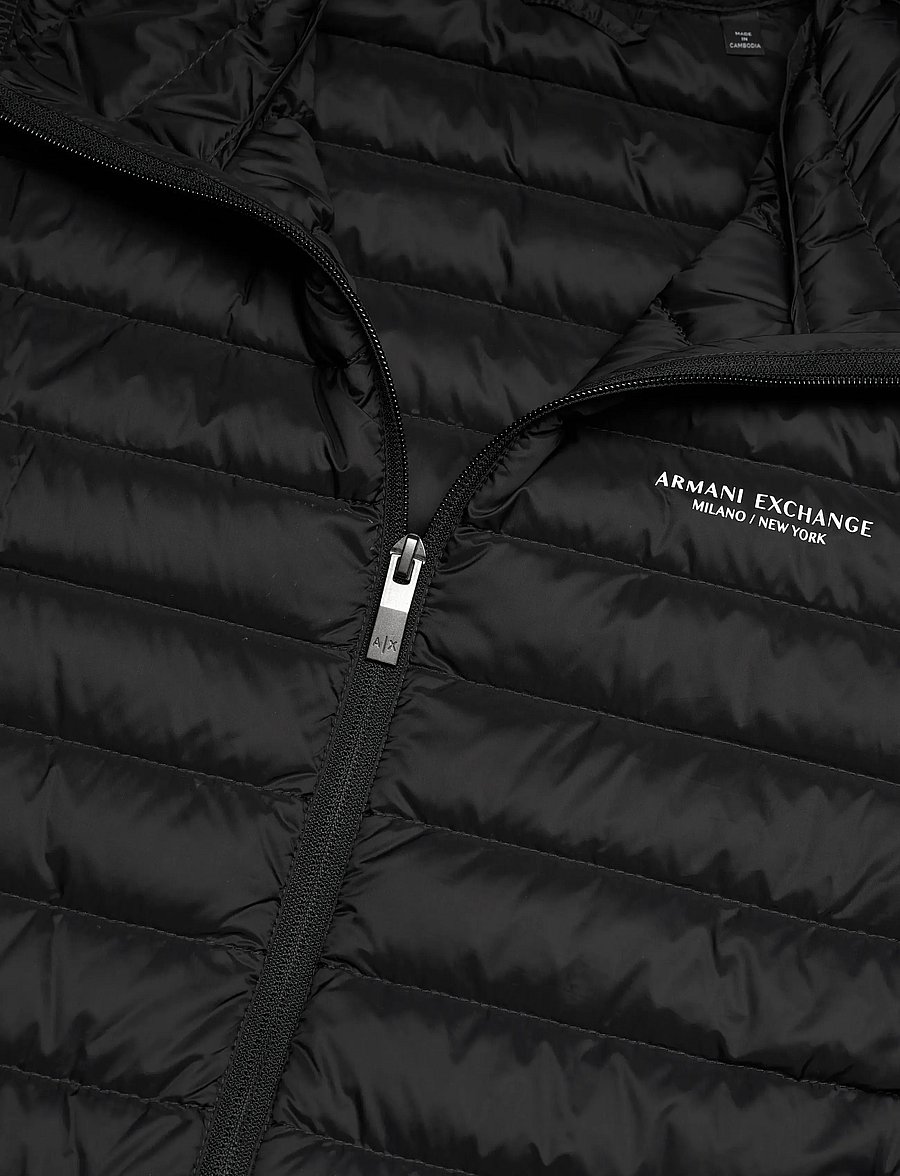 Armani Exchange - DOWN JACKET - daunenjacken - black - 2