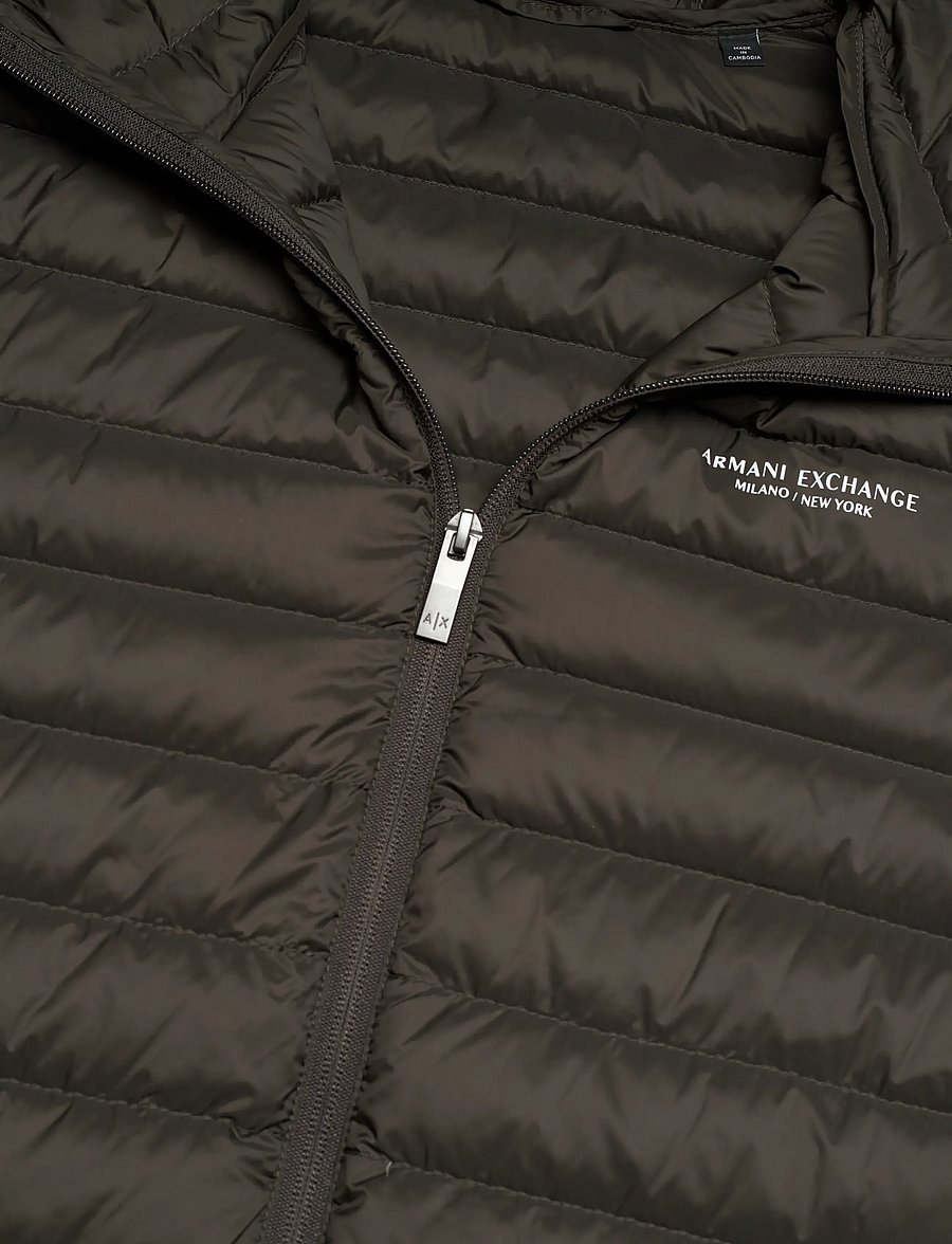 Armani Exchange - DOWN JACKET - down jackets - chocolate - 2