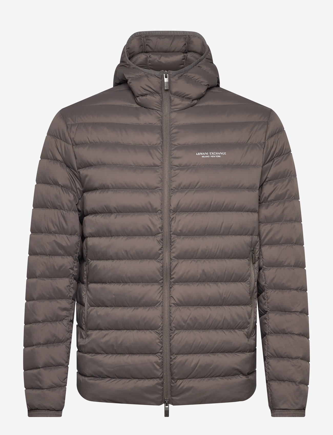 Armani Exchange - DOWN JACKET - talvejoped - dark gull gray - 0