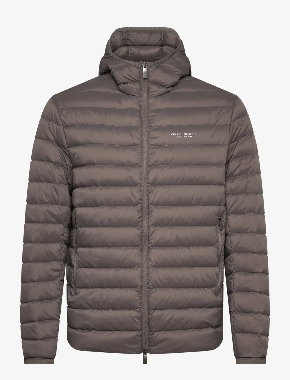 Armani Exchange - DOWN JACKET - vinterjakker - dark gull gray - 0