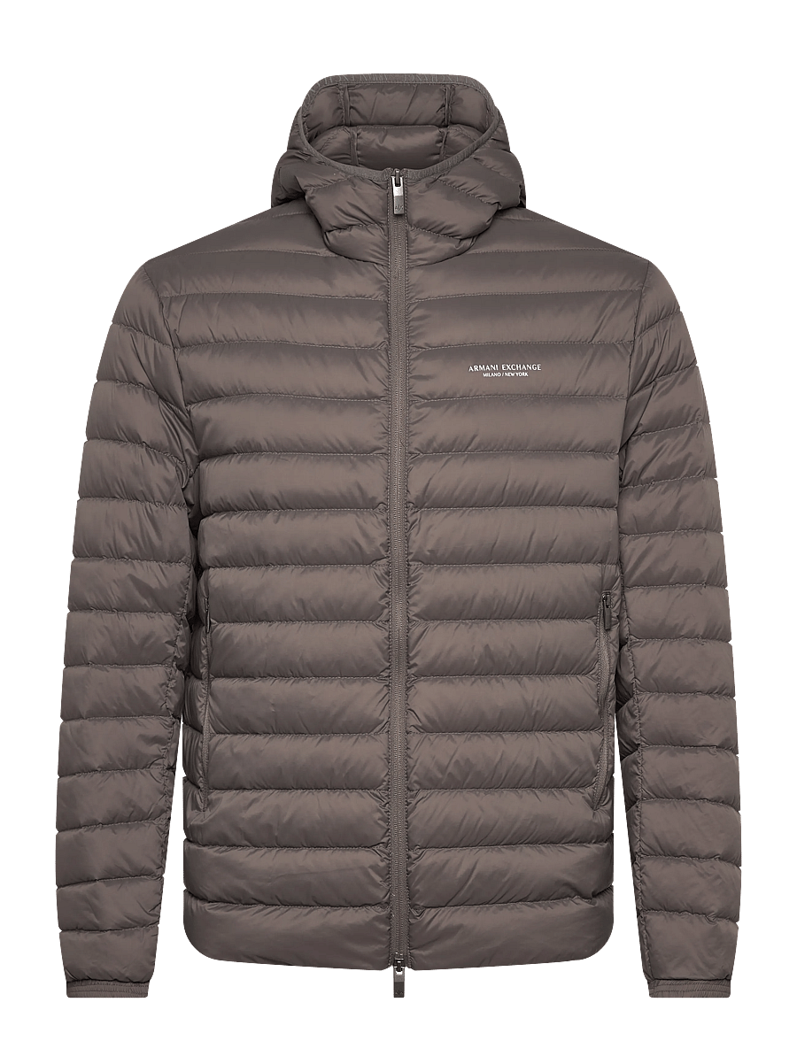 Armani Exchange - DOWN JACKET - down jackets - dark gull gray - 0