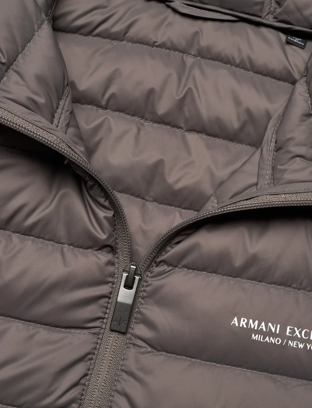 Armani Exchange - DOWN JACKET - vinterjakker - dark gull gray - 2
