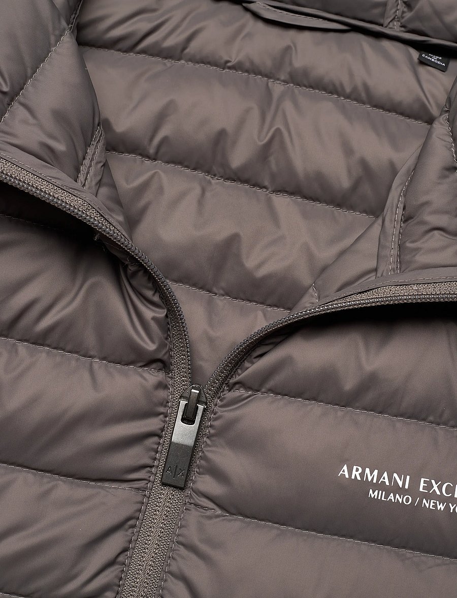 Armani Exchange - DOWN JACKET - down jackets - dark gull gray - 2