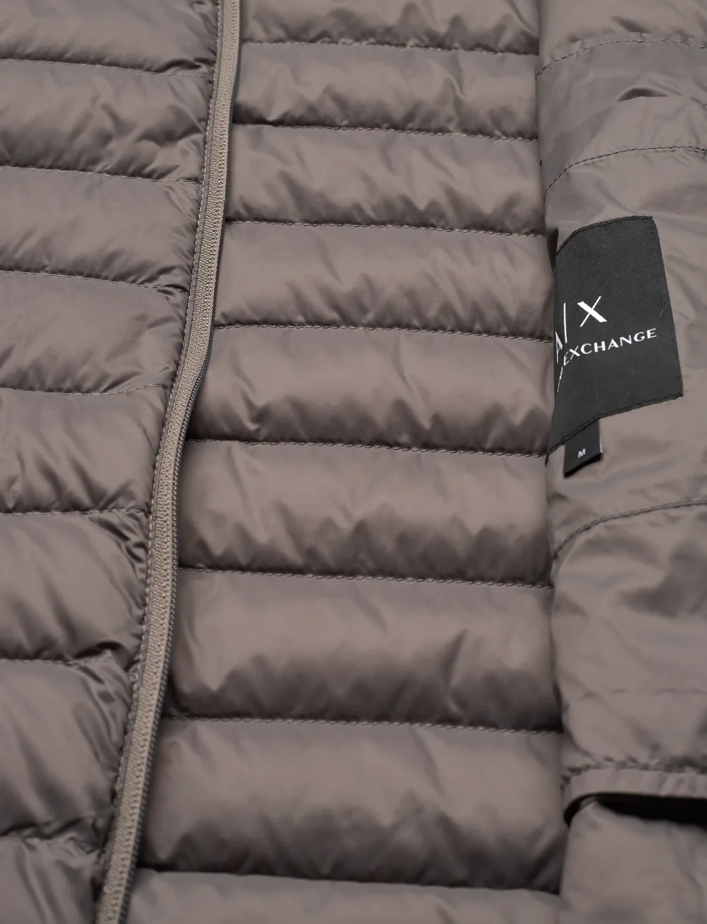 Armani Exchange - DOWN JACKET - vinterjakker - dark gull gray - 4