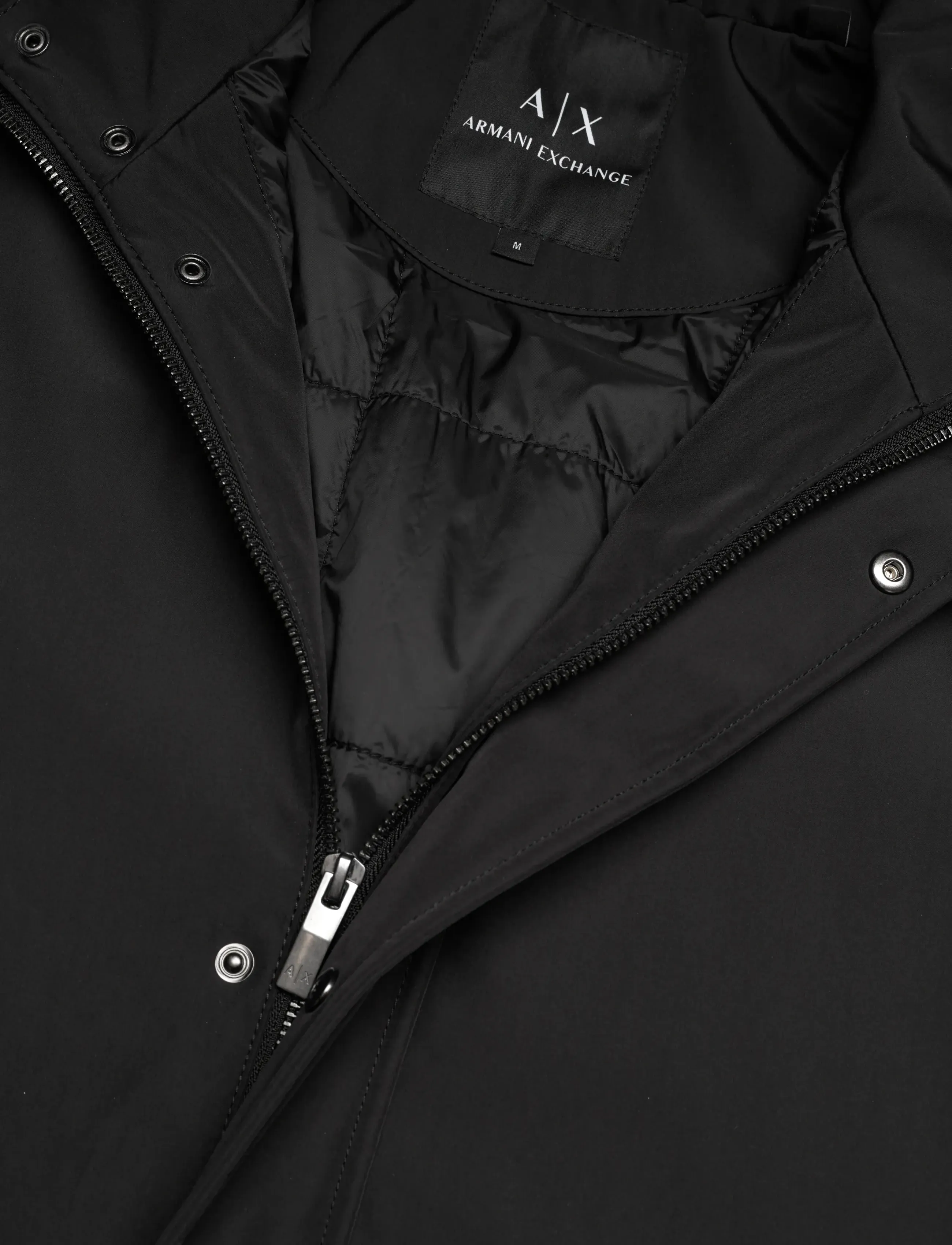 Armani Exchange - TRENCH - tynnere frakker - black - 2