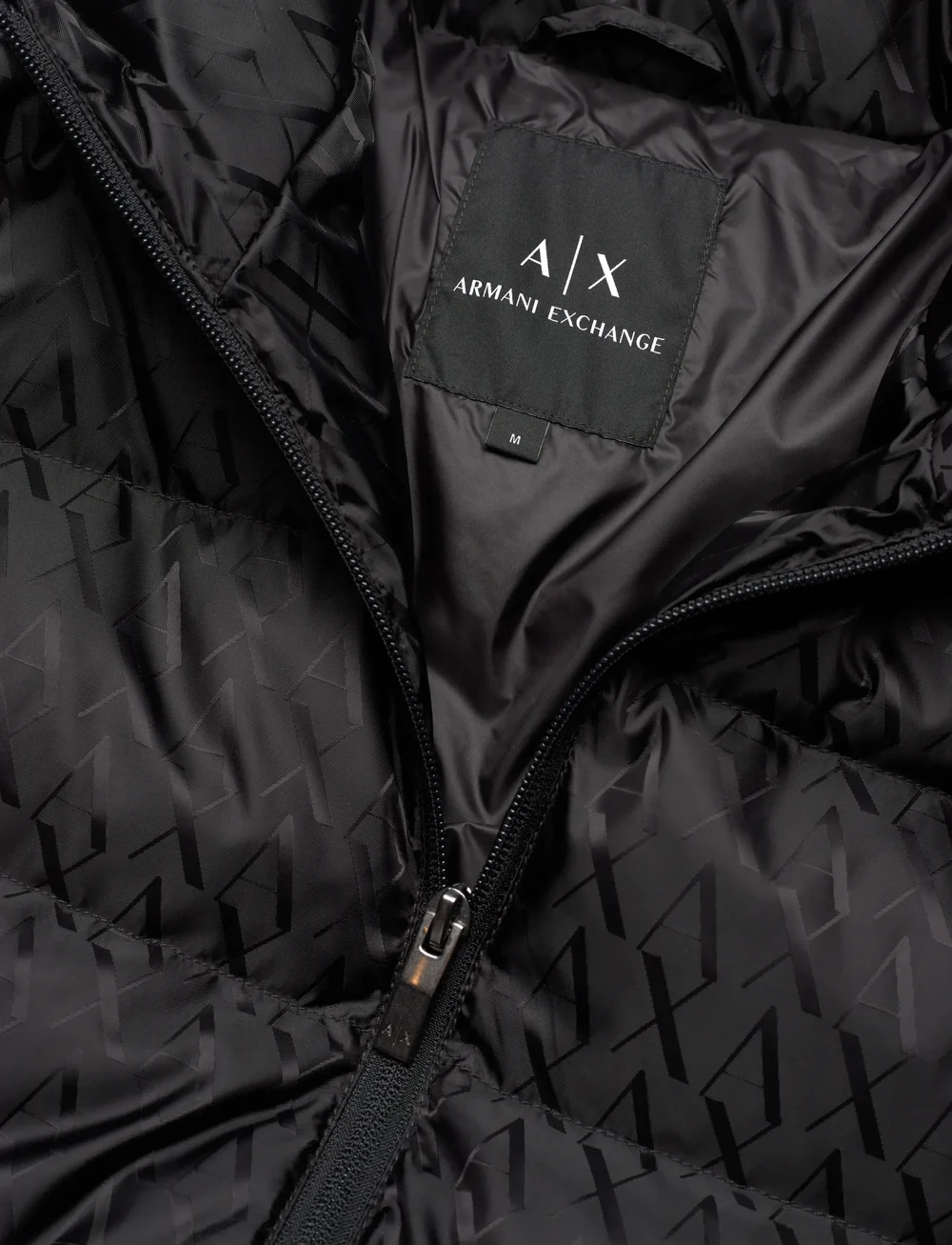 Armani Exchange - DOWN JACKET - talvejoped - black - 2