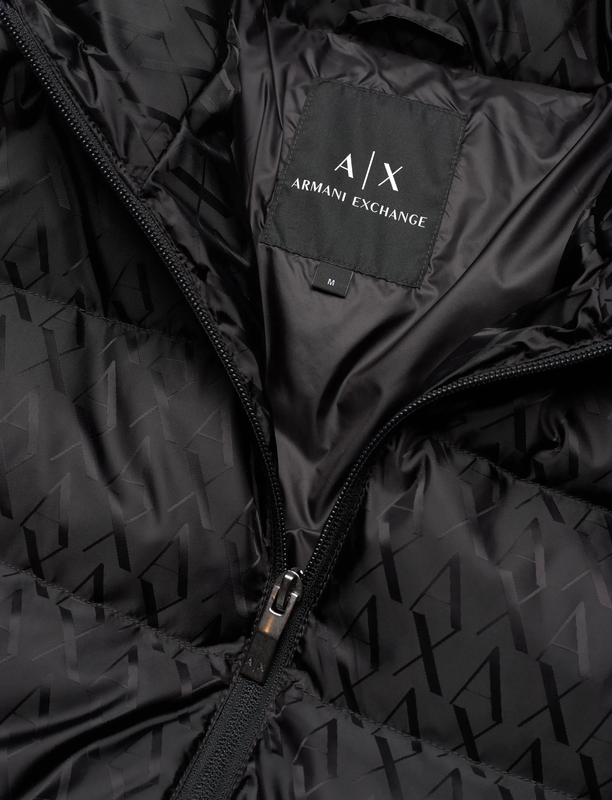 Armani Exchange - DOWN JACKET - talvejoped - black - 2