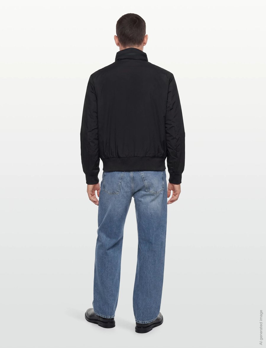 Armani Exchange - BLOUSON JACKET - vårjackor - deep navy - 4