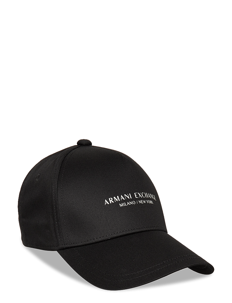 Armani Exchange - BASEBALL HAT - kappen - black - 0