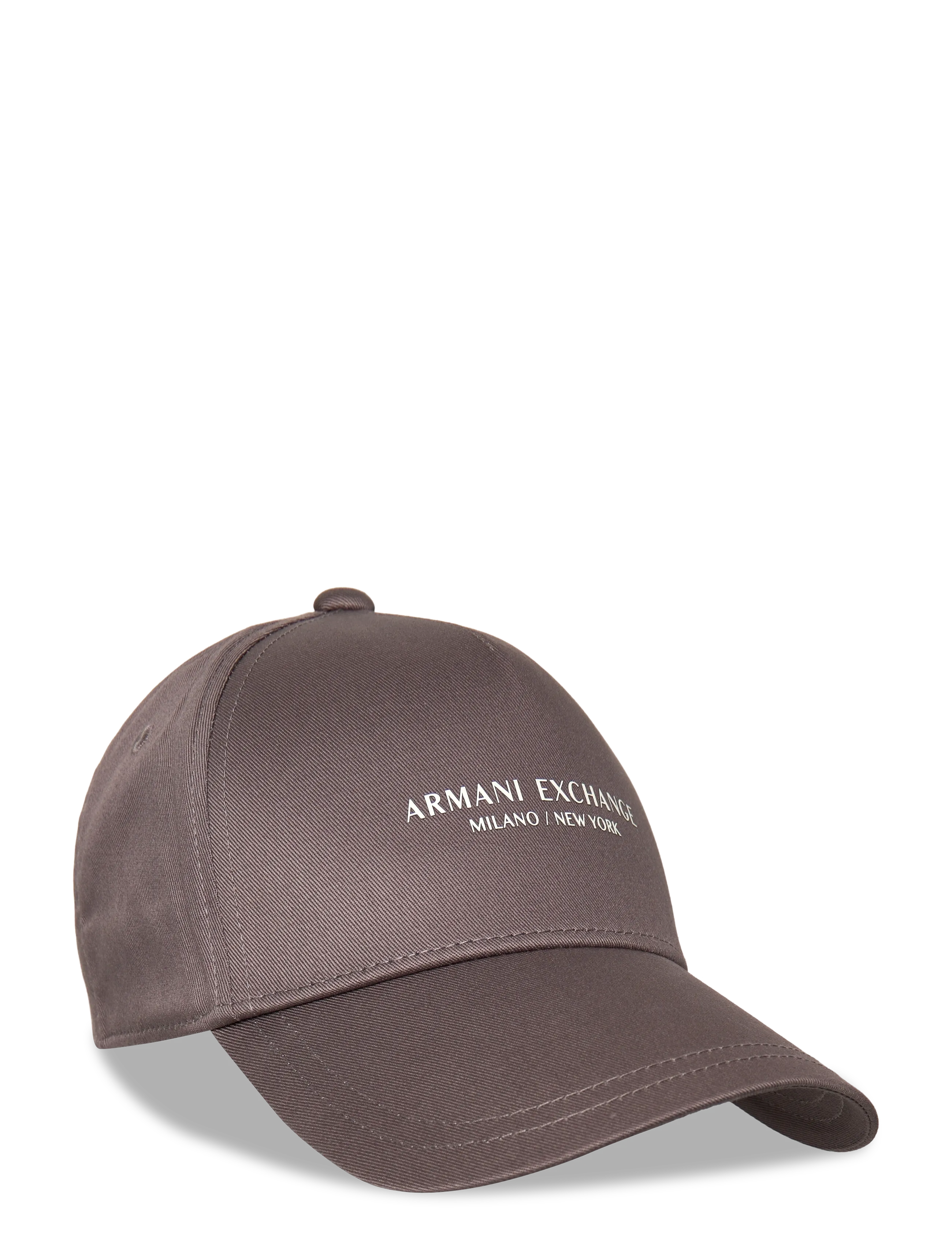 Armani Exchange BASEBALL HAT - Accessories - DARK GULL GRAY / silver