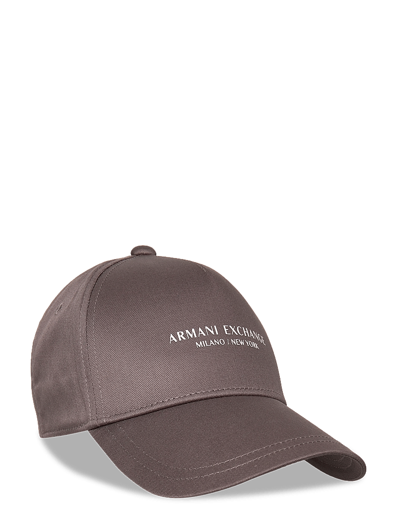 Armani Exchange - BASEBALL HAT - kappen - dark gull gray - 0