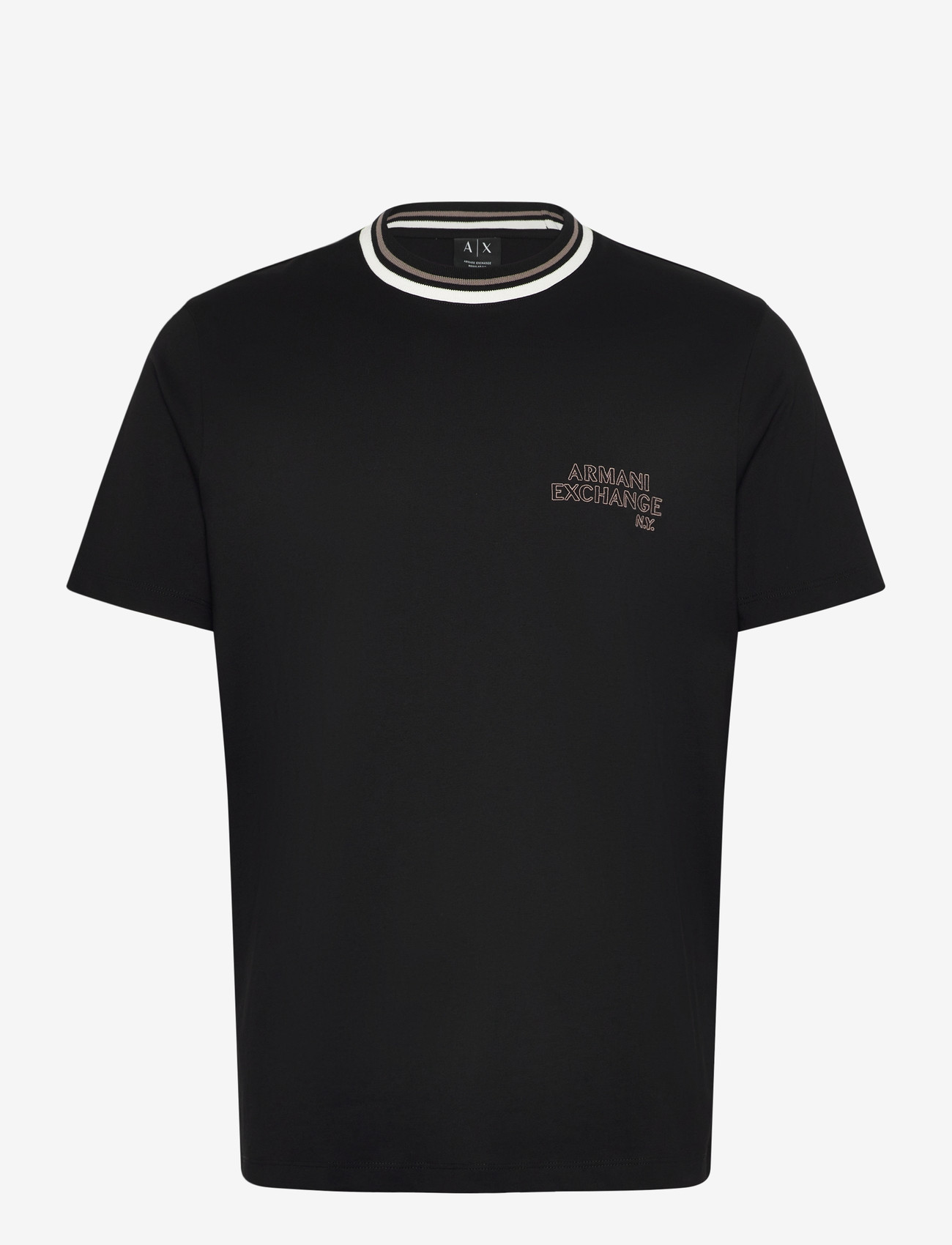 Armani Exchange - T-SHIRT - kurzärmelige - black - 1