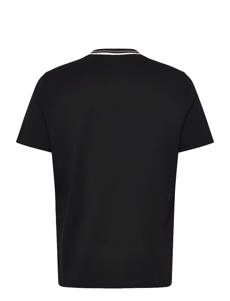Armani Exchange - T-SHIRT - kurzärmelige t-shirts - black - 2