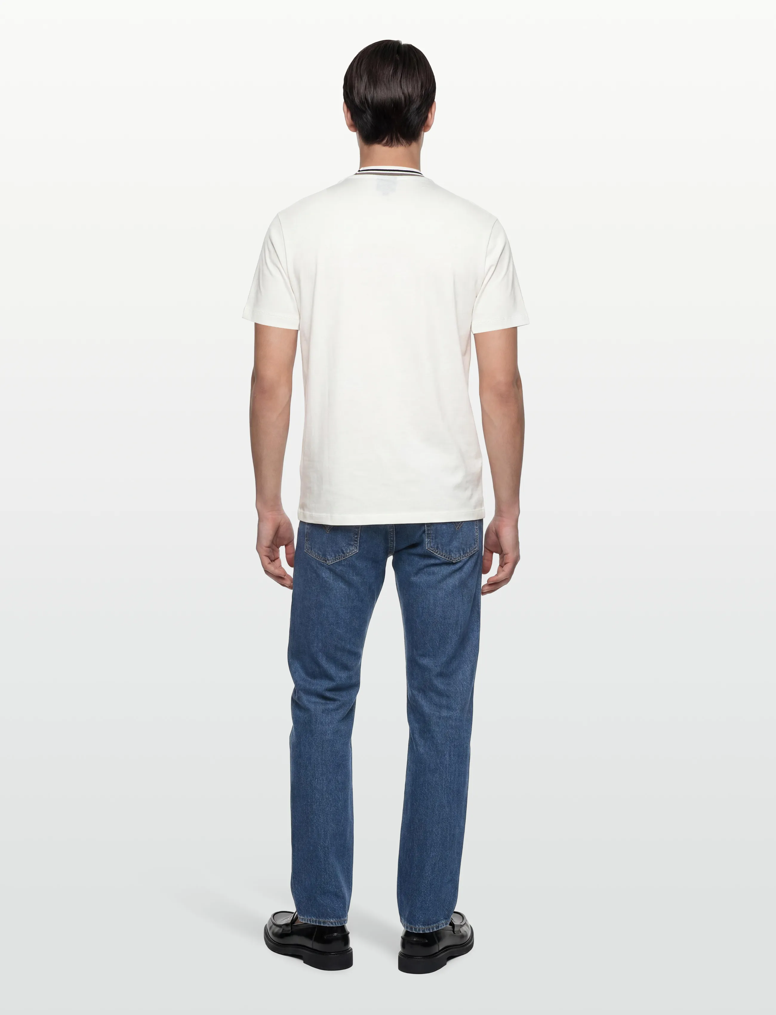 Armani Exchange - T-SHIRT - kortärmade t-shirts - off white - 4