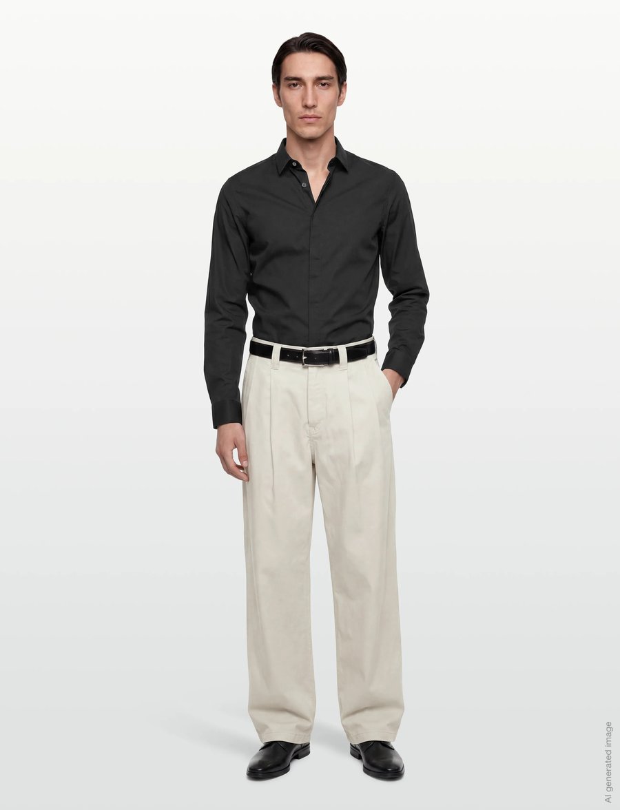 Armani Exchange - SHIRT - casual hemden - black - 0