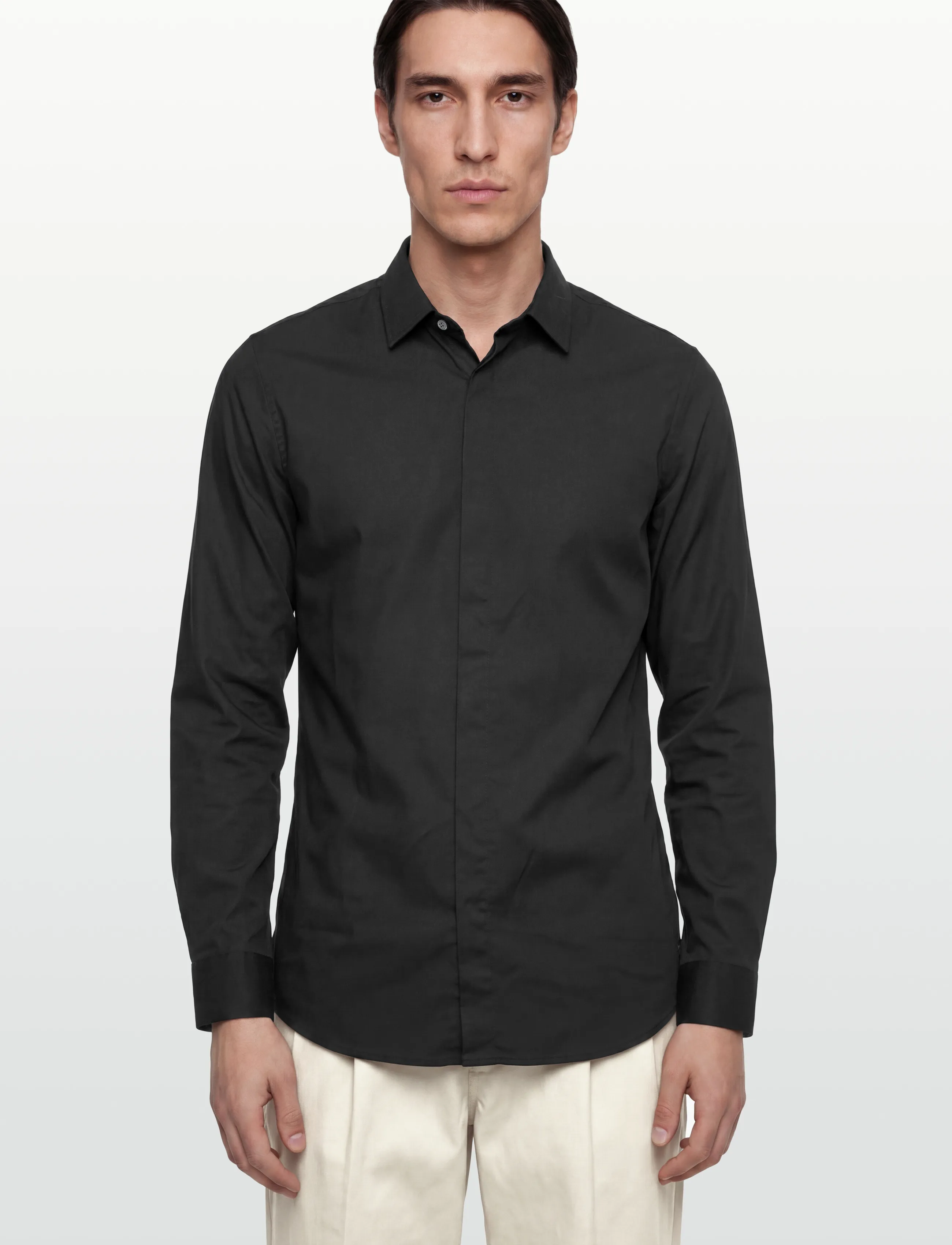 Armani Exchange - SHIRT - koszule casual - black - 3
