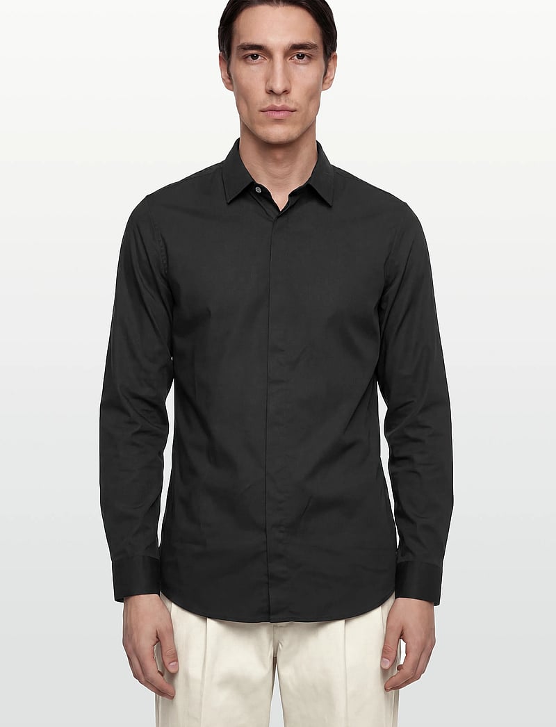 Armani Exchange - SHIRT - casual hemden - black - 3