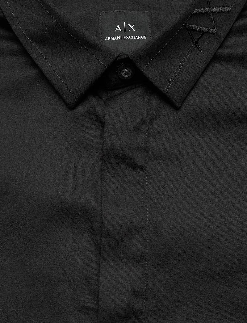 Armani Exchange - SHIRT - casual hemden - black - 5