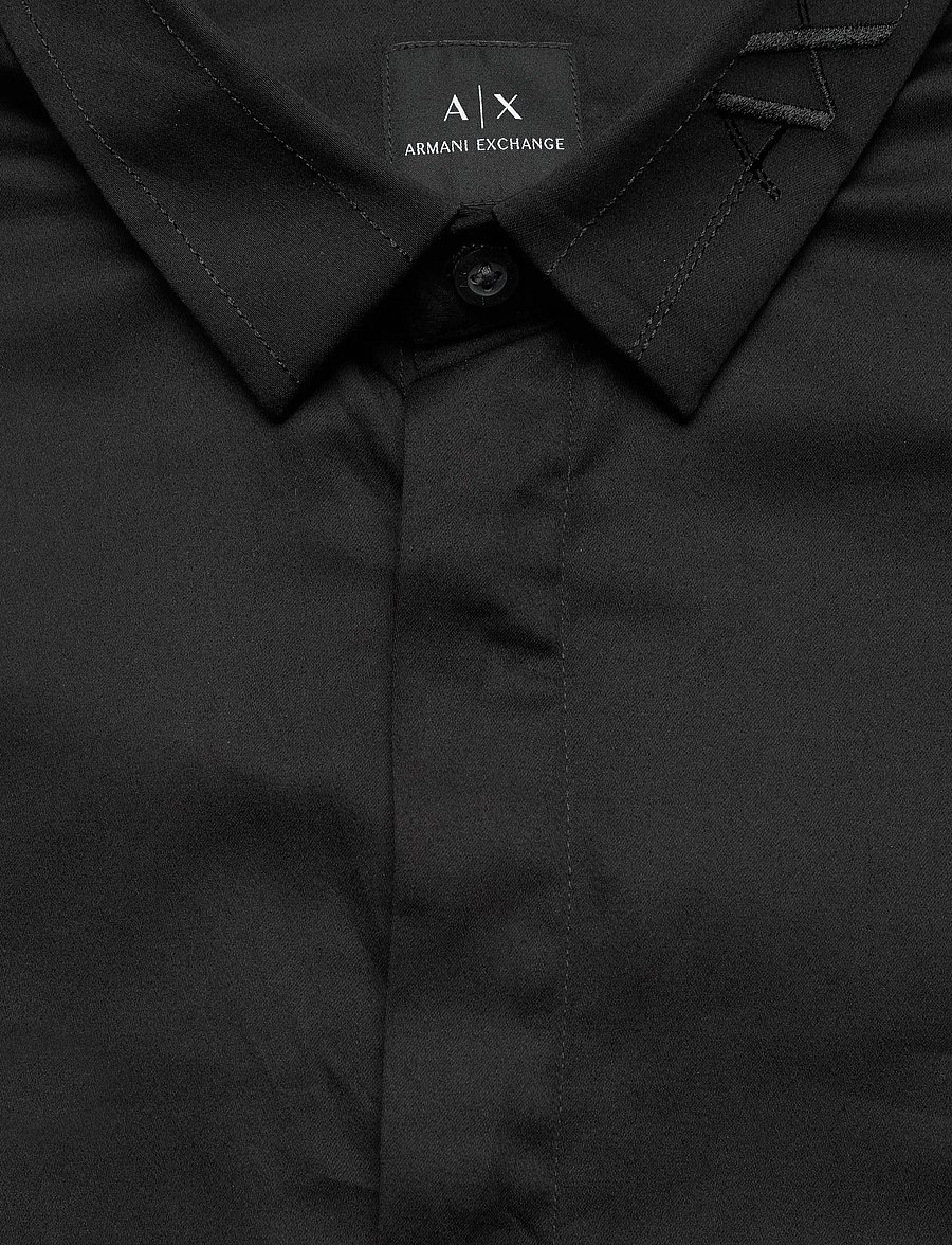 Armani Exchange - SHIRT - casual hemden - black - 5