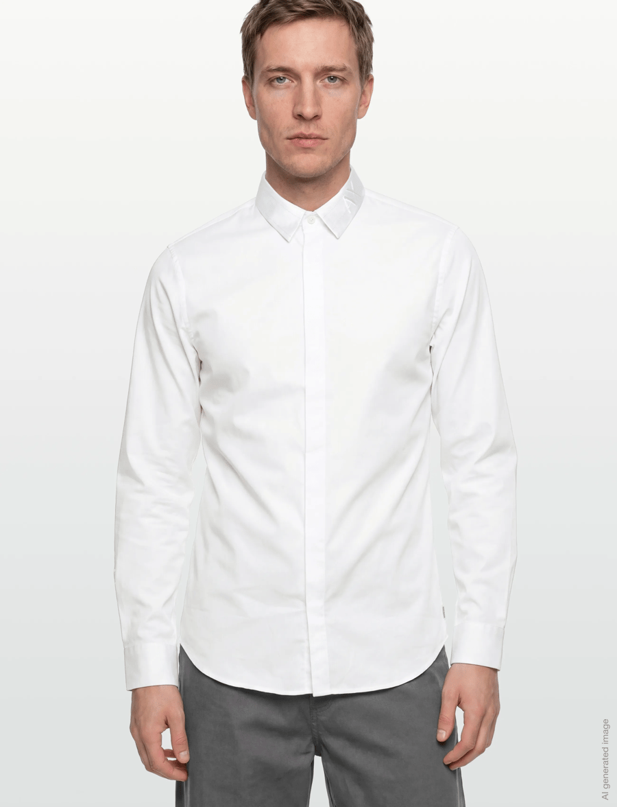Armani Exchange - SHIRT - casual hemden - white - 3