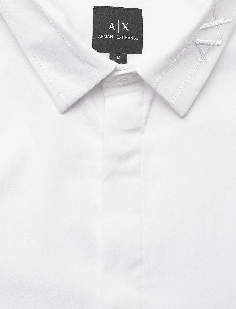 Armani Exchange - SHIRT - casual hemden - white - 5
