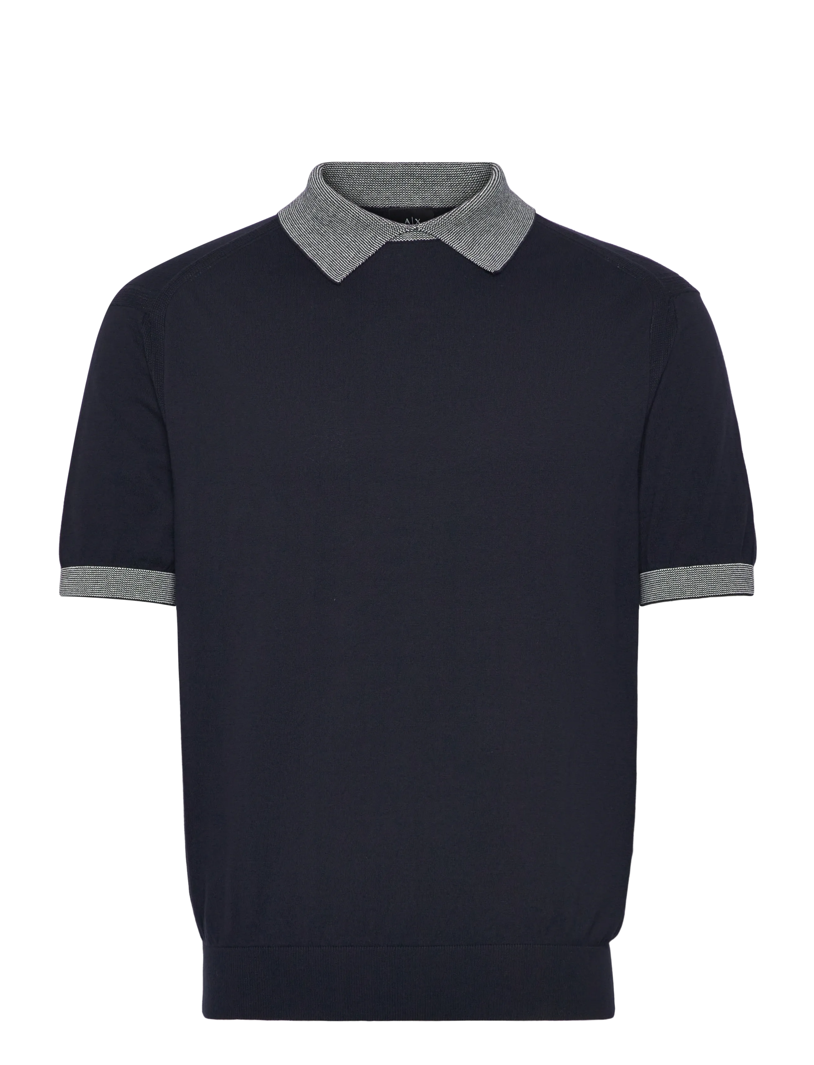Armani Exchange KNIT POLO - Strik - DEEP NAVY / navy