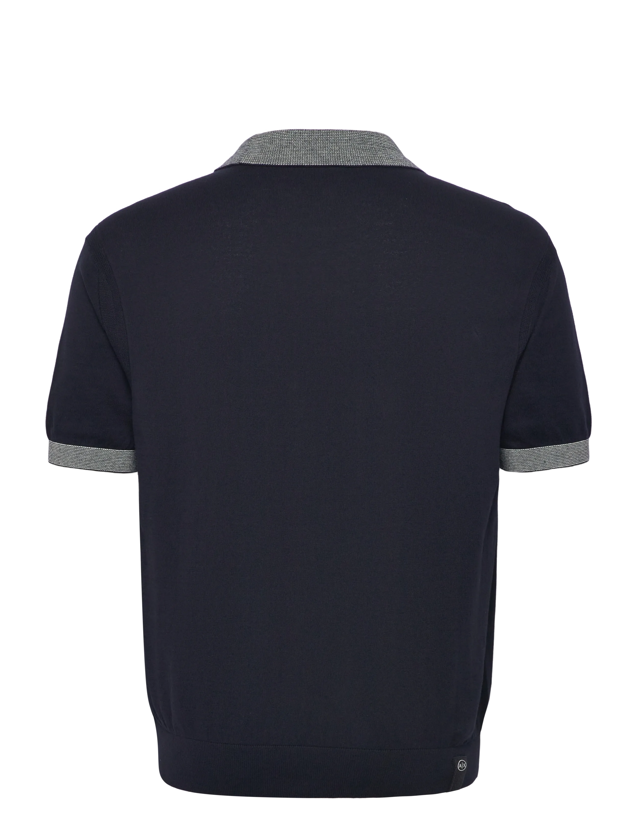 Armani Exchange - KNIT POLO - strickmode - deep navy - 2