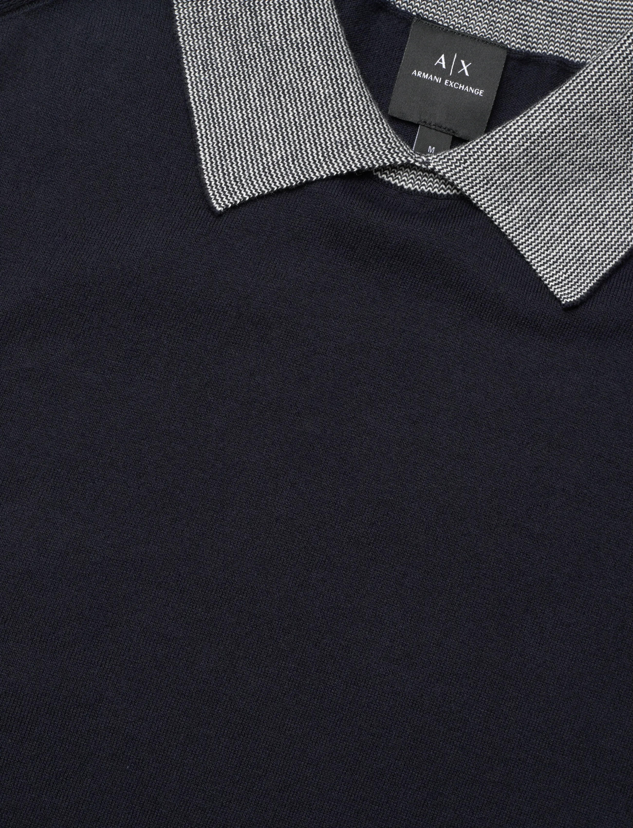 Armani Exchange - KNIT POLO - strickmode - deep navy - 5
