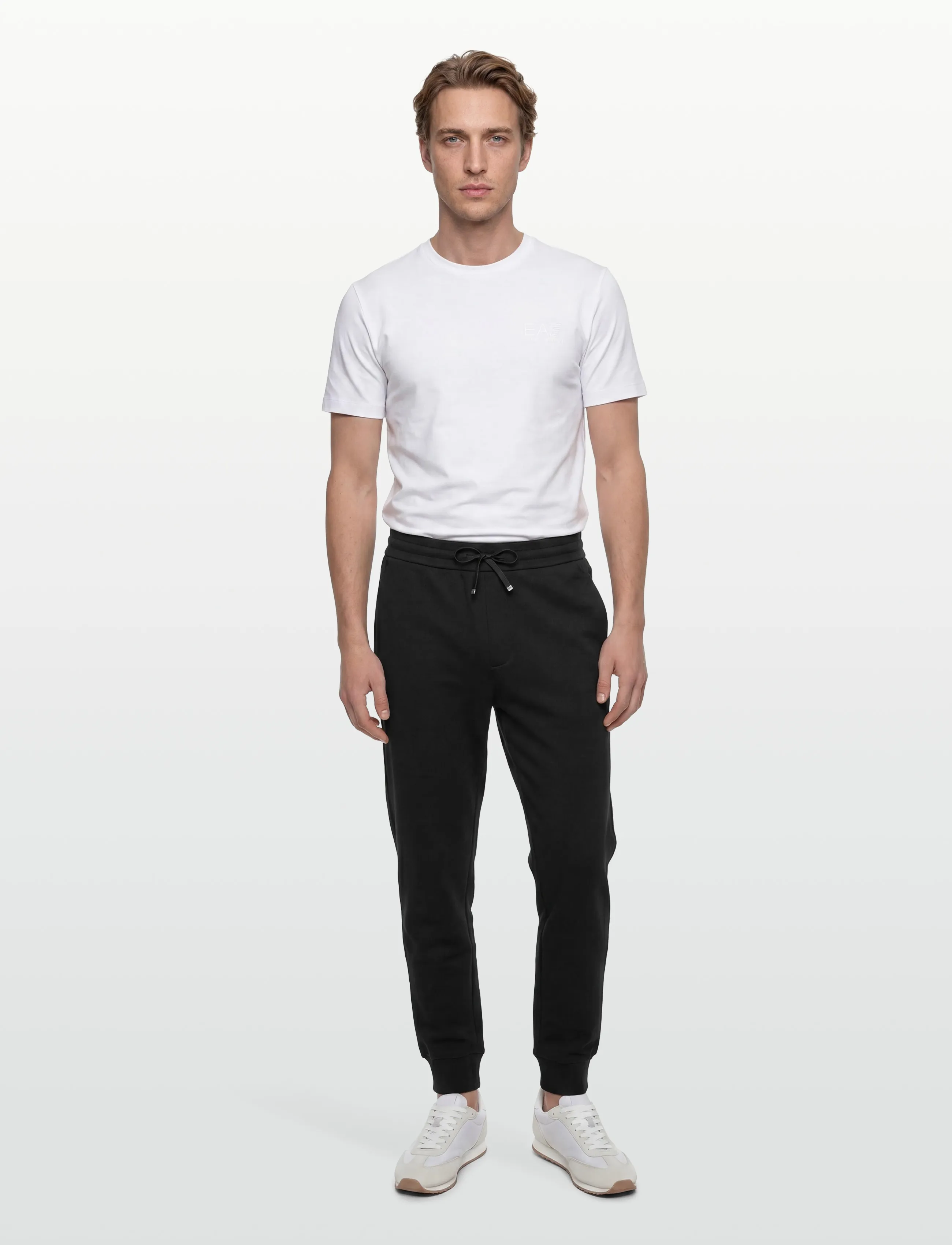 Armani Exchange - TROUSER - sportinės kelnės - deep navy - 0