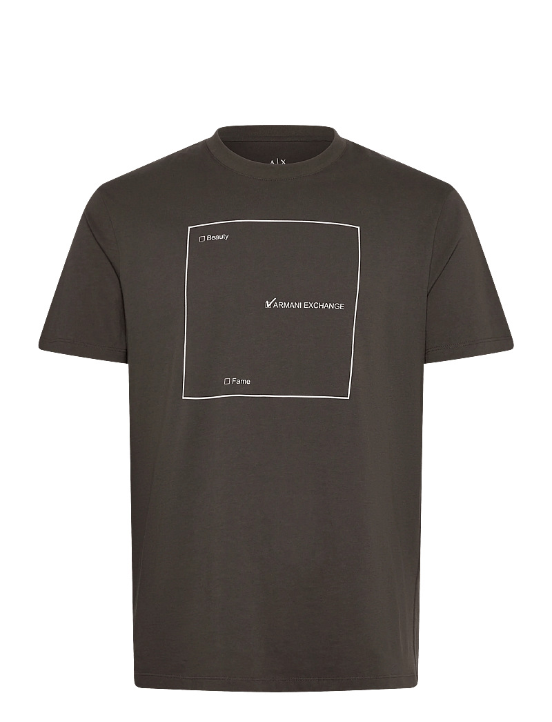 Armani Exchange - T-SHIRT - kurzärmelig - chocolate - 0