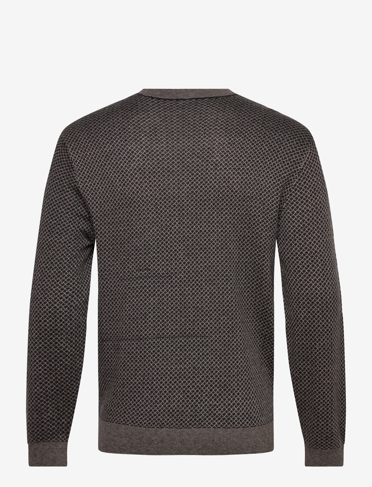 Armani Exchange - PULLOVER - höstkläder - black/driftwood sloped - 1