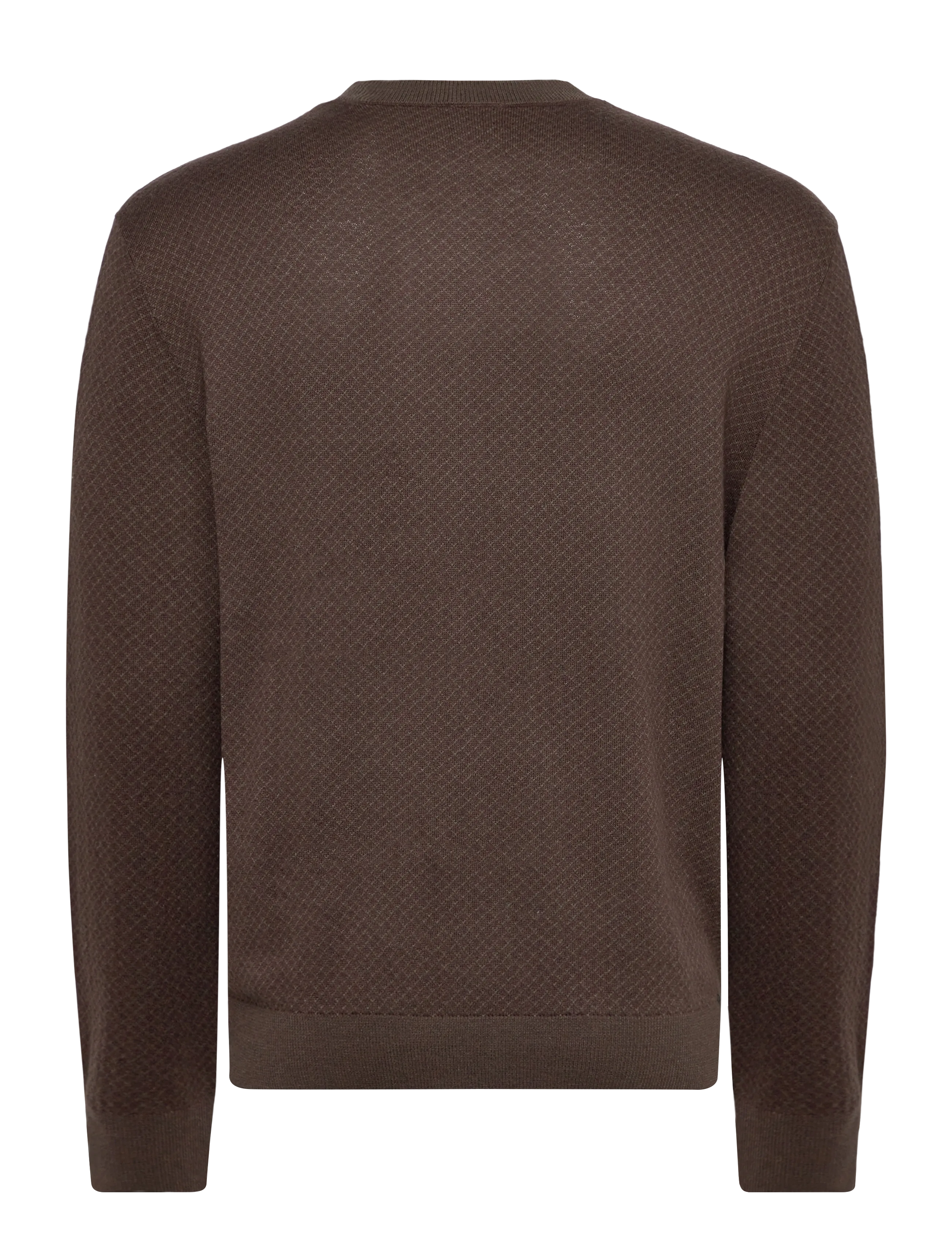 Armani Exchange - PULLOVER - basic knitwear - chocolate/sage net - 2