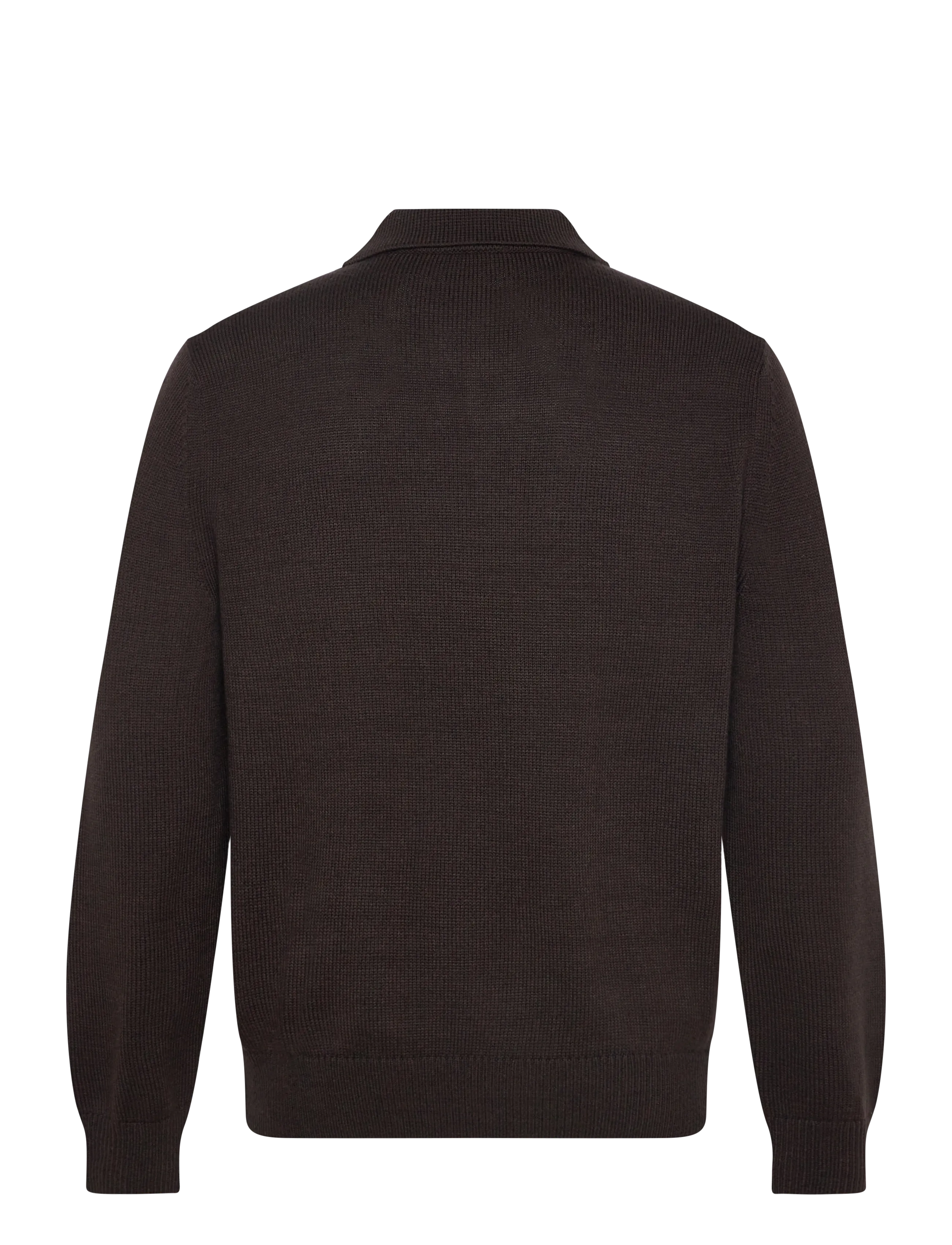 Armani Exchange - KNIT POLO - chocolate mel - 1