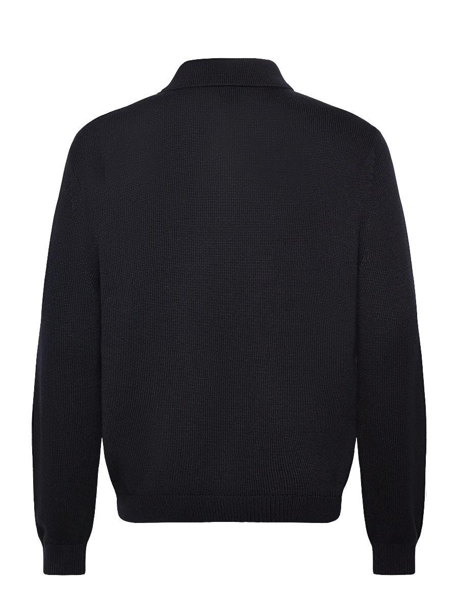 Armani Exchange - KNIT POLO - deep navy - 1