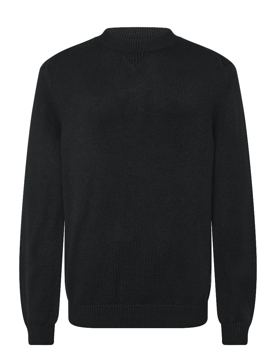 Armani Exchange - PULLOVER - rundhalsad - black - 0