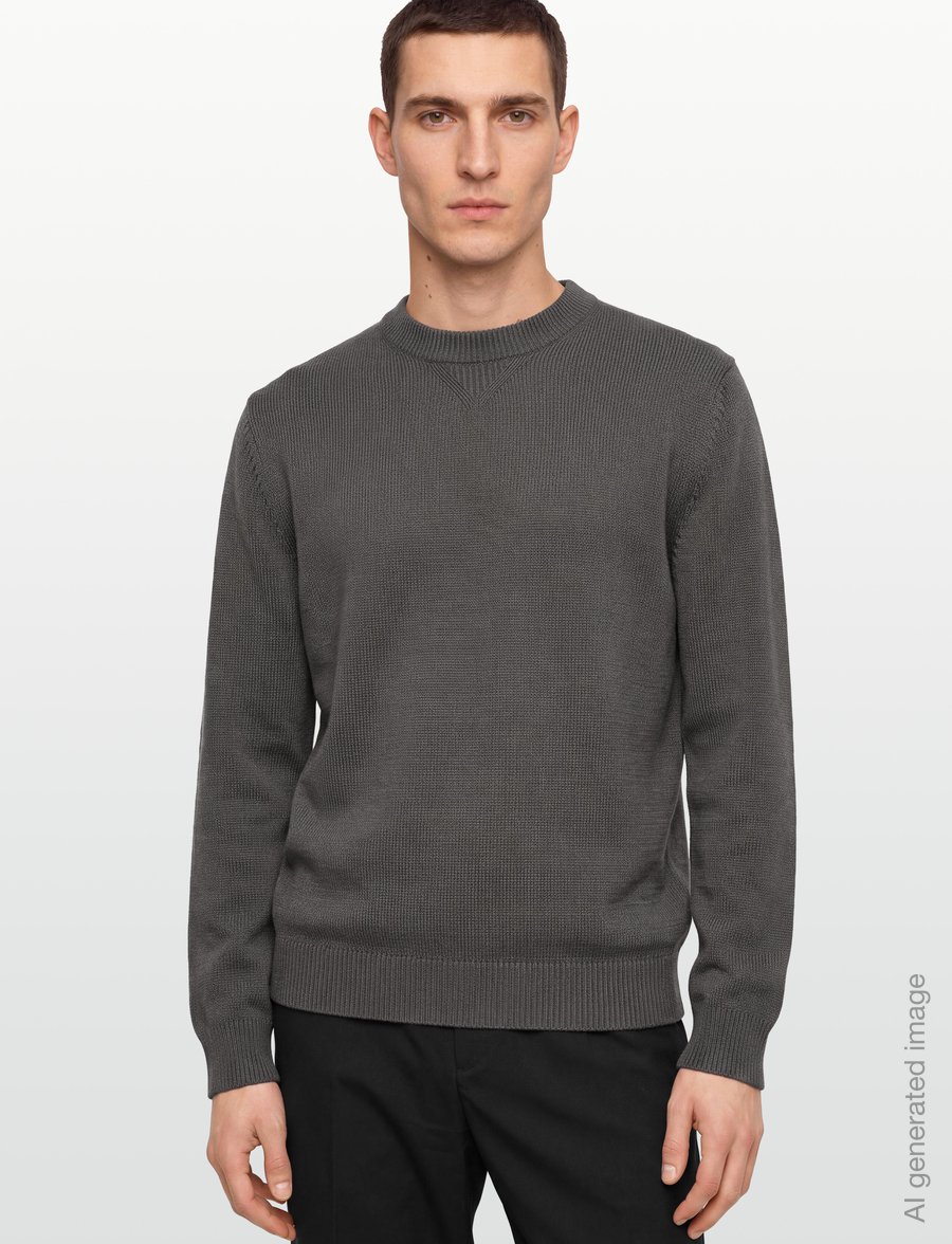 Armani Exchange - PULLOVER - rundhalsad - falcon - 3