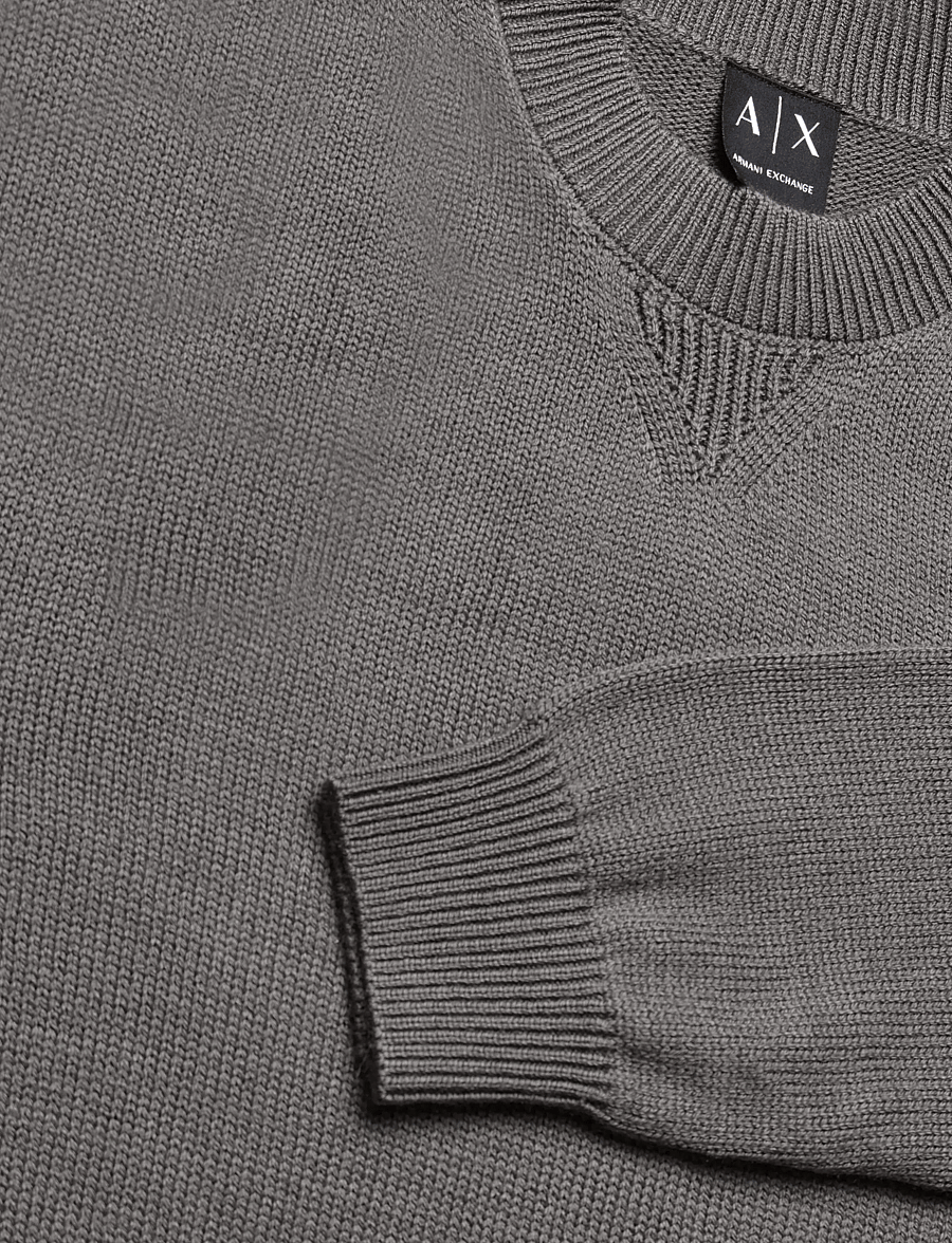 Armani Exchange - PULLOVER - rundhalsad - falcon - 2