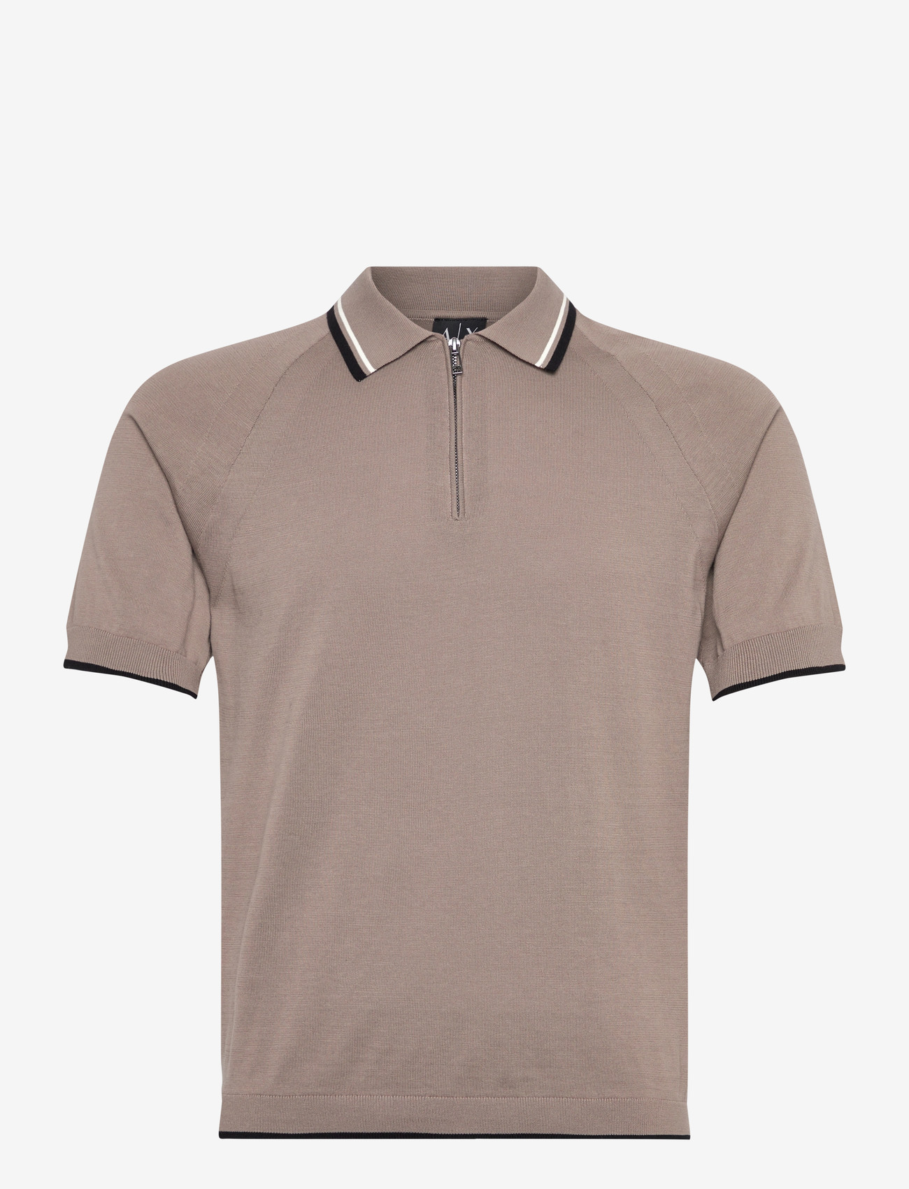 Armani Exchange - KNIT POLO - herren - driftwood - 1