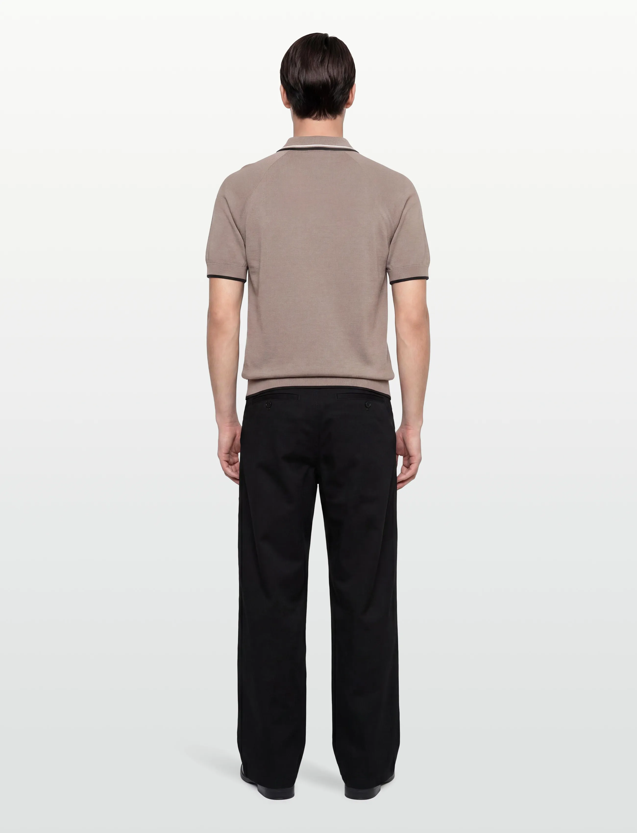 Armani Exchange - KNIT POLO - mænd - driftwood - 4