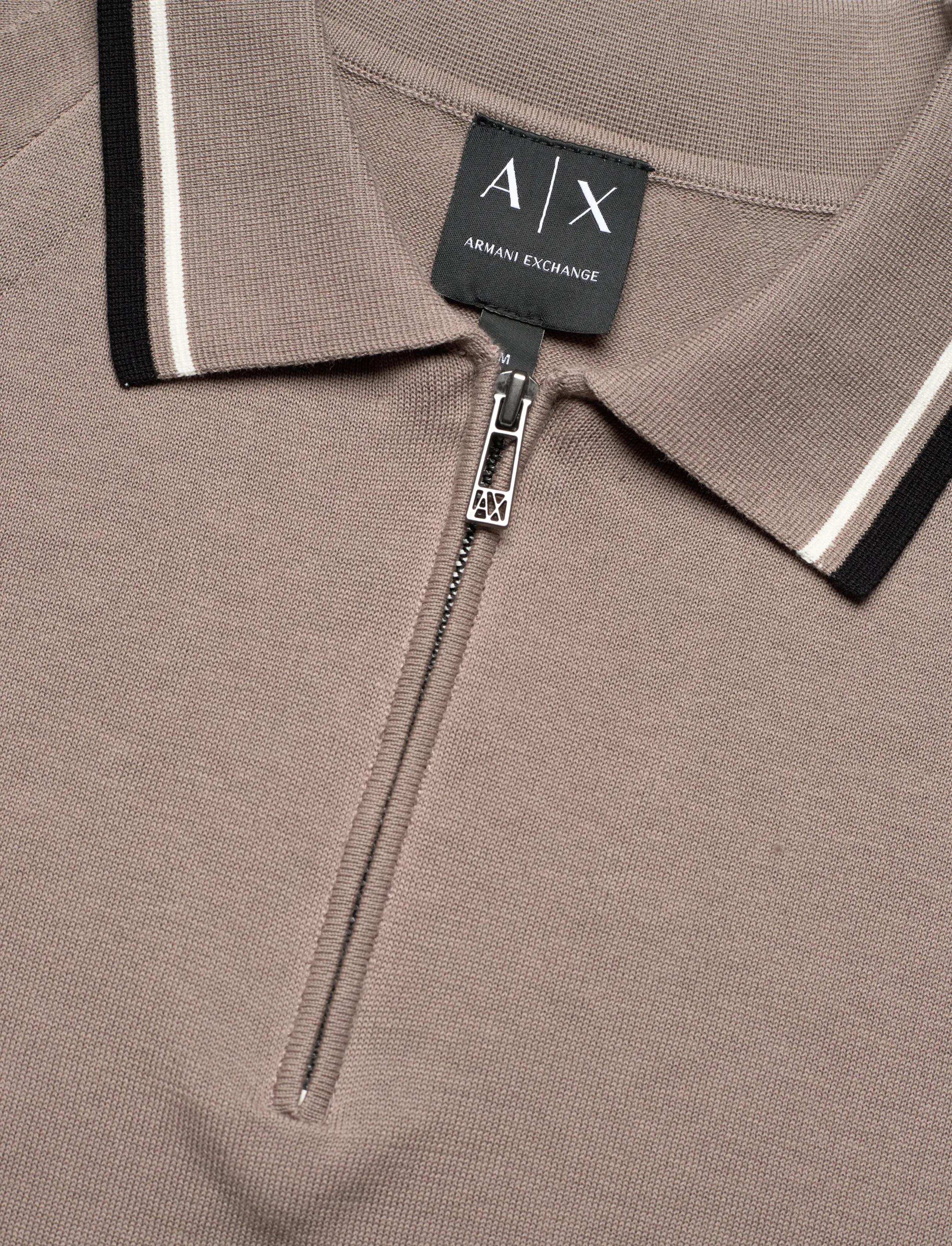 Armani Exchange - KNIT POLO - mænd - driftwood - 5