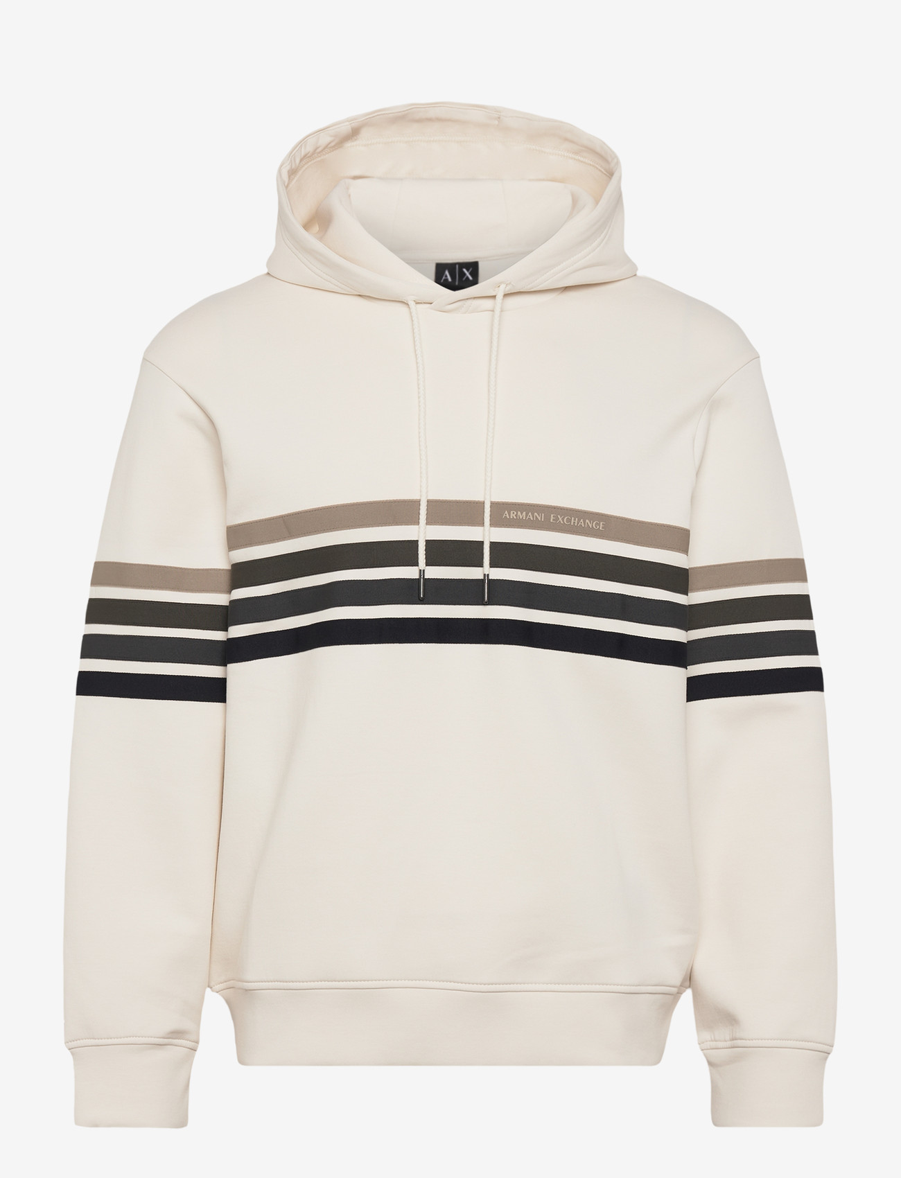 Armani Exchange - SWEATSHIRT - hoodies - cream - 0