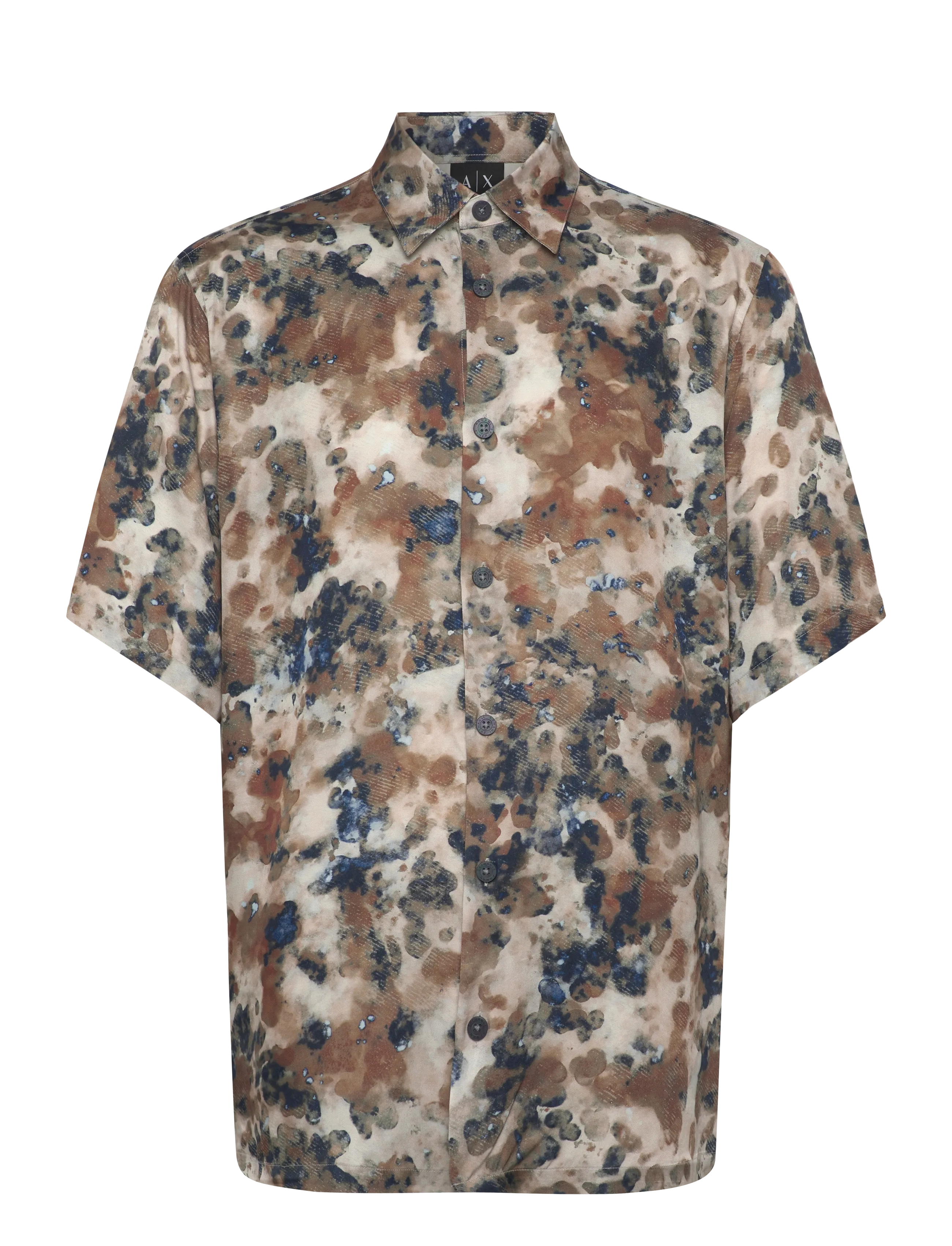 Armani Exchange SHIRT - Hemden - CLOUDY ALLOVER / multi