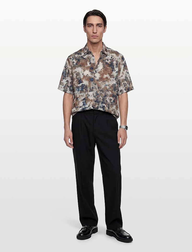 Armani Exchange - SHIRT - casual skjorter - cloudy allover - 0