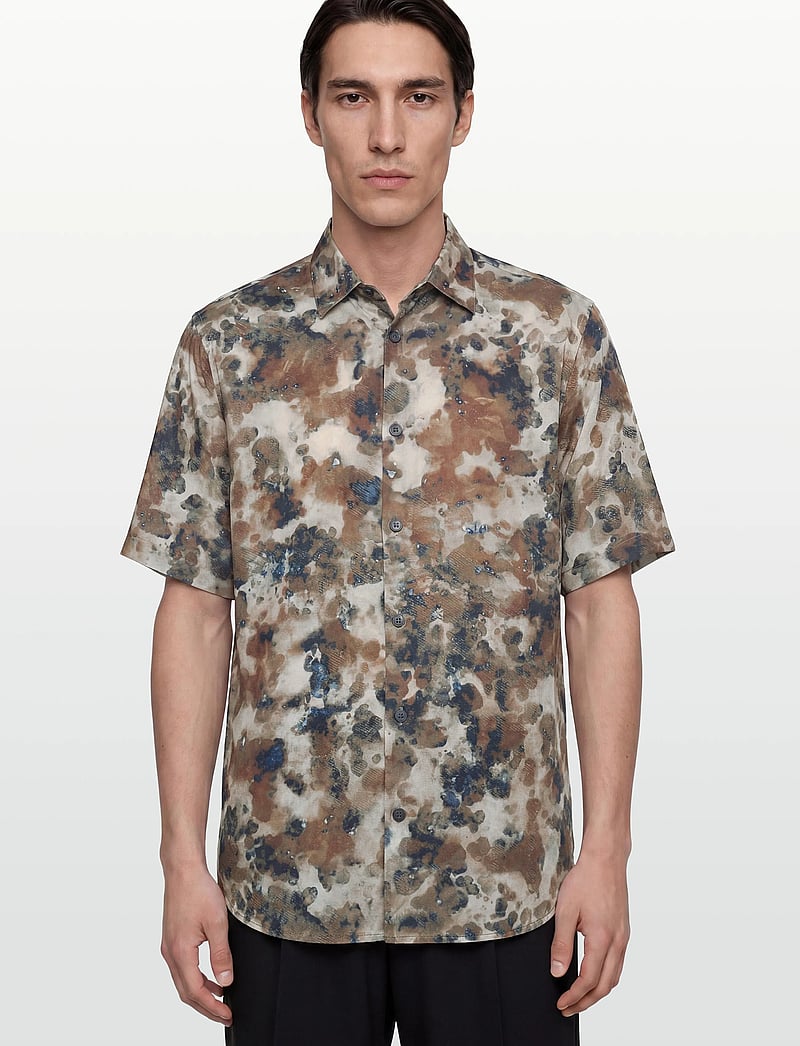 Armani Exchange - SHIRT - casual skjorter - cloudy allover - 3