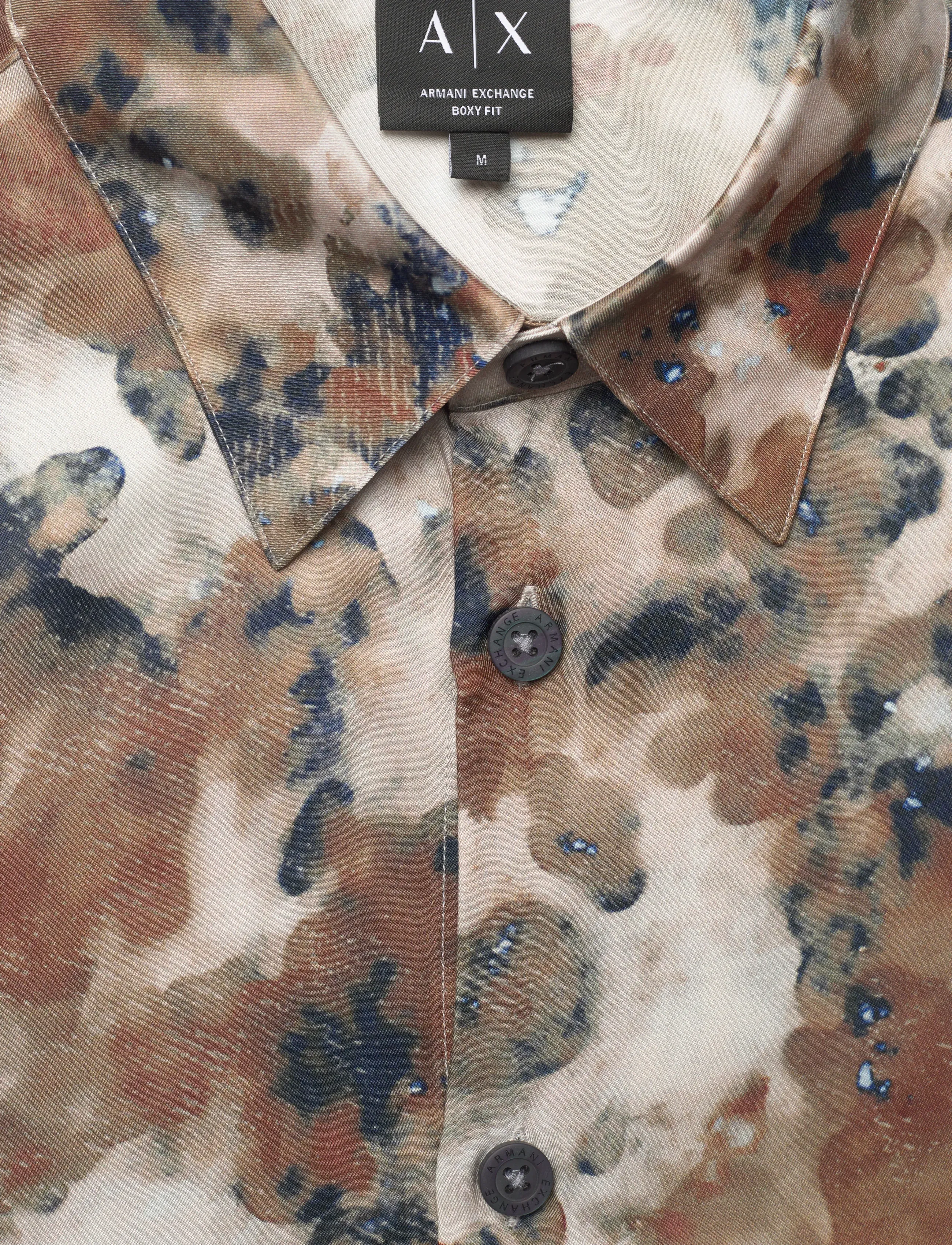 Armani Exchange - SHIRT - casual shirts - cloudy allover - 5