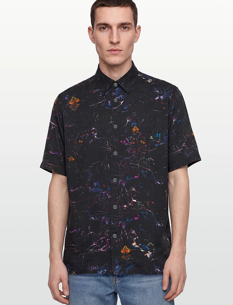 Armani Exchange - SHIRT - casual skjorter - flower ph. allover - 3