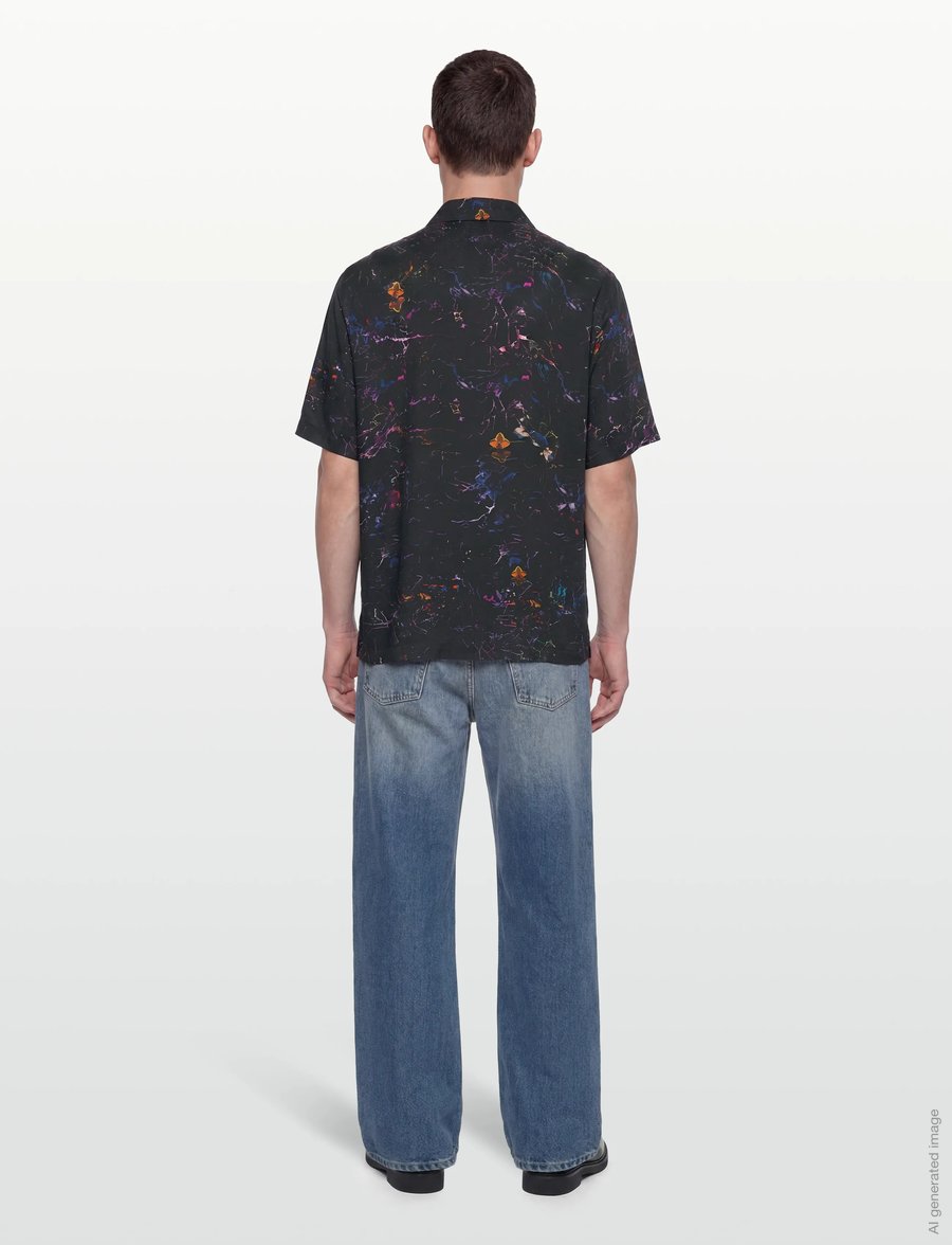 Armani Exchange - SHIRT - casual hemden - flower ph. allover - 4