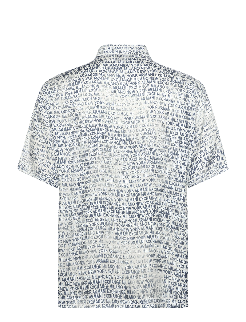 Armani Exchange - SHIRT - casual skjorter - lettering ext.w/chin - 1